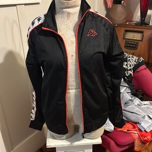 Kappa Black and Red Bomber Jacket